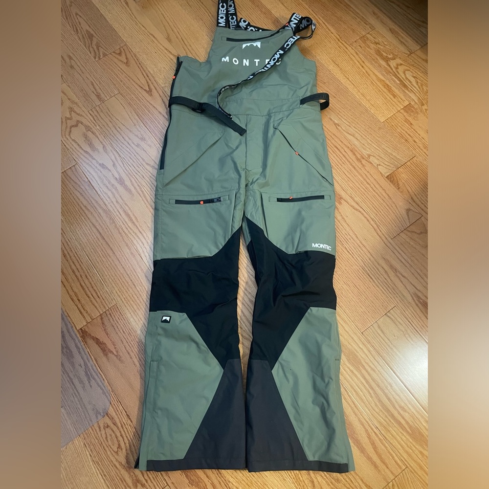 MONTEC Snowpants Bib Men’s Small